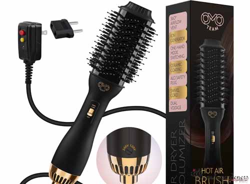 best dual voltage hair dryer brush for europe