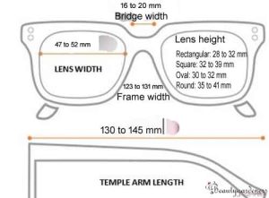 best size sunglasses for small face