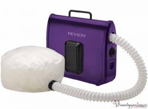 hooded hair dryer