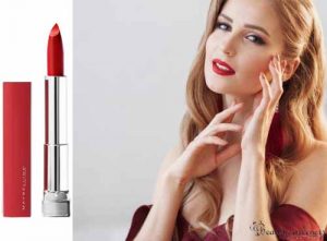 lip color for burgundy dress